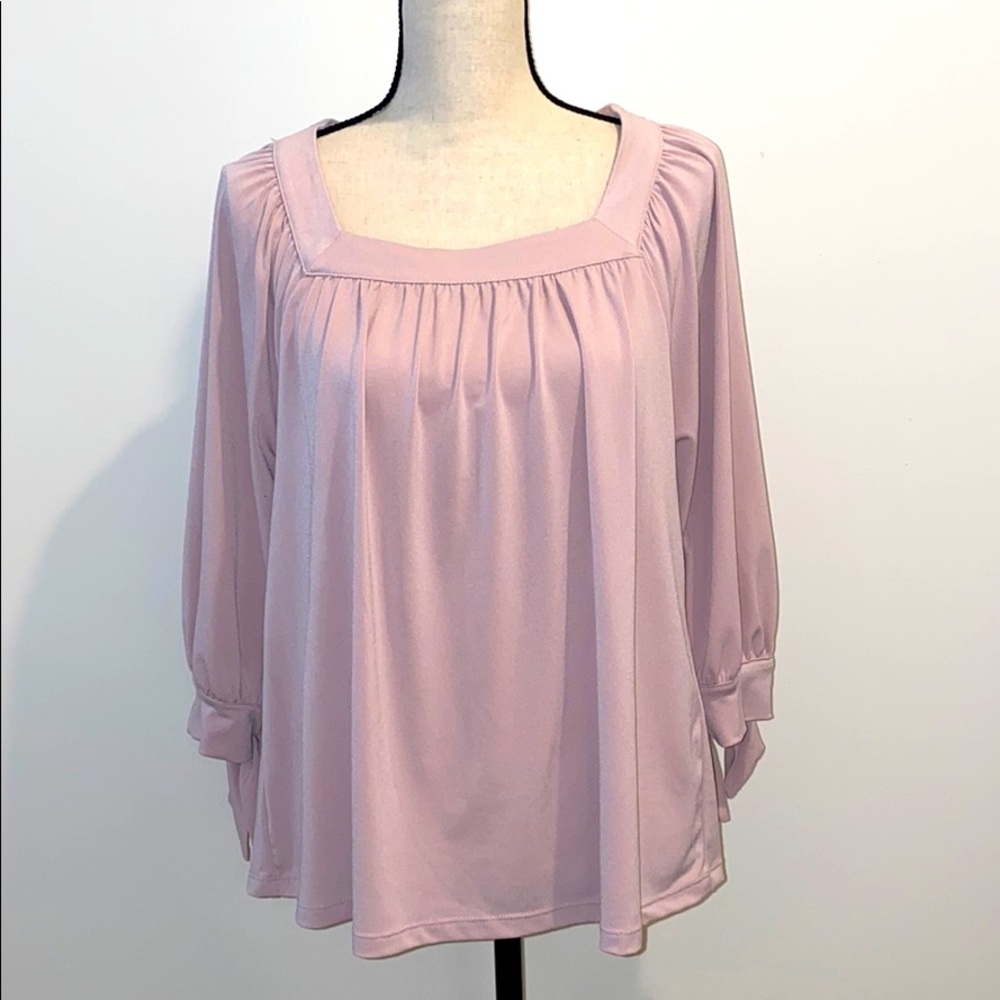 Banana Republic Square Neck Blouse